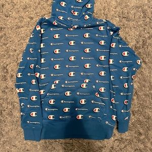 BOYS CHAMPION HOODIE - Size M - Gently used